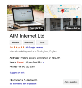 AIM Internet