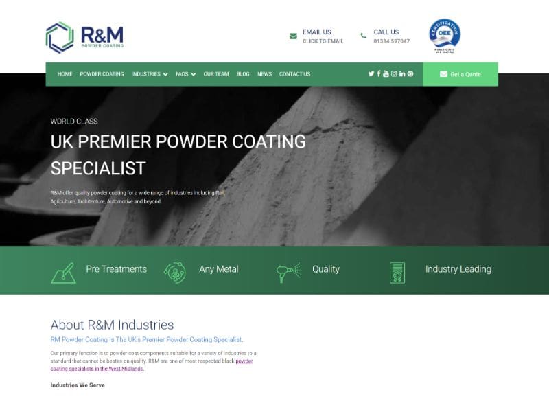 RM Powder Coating